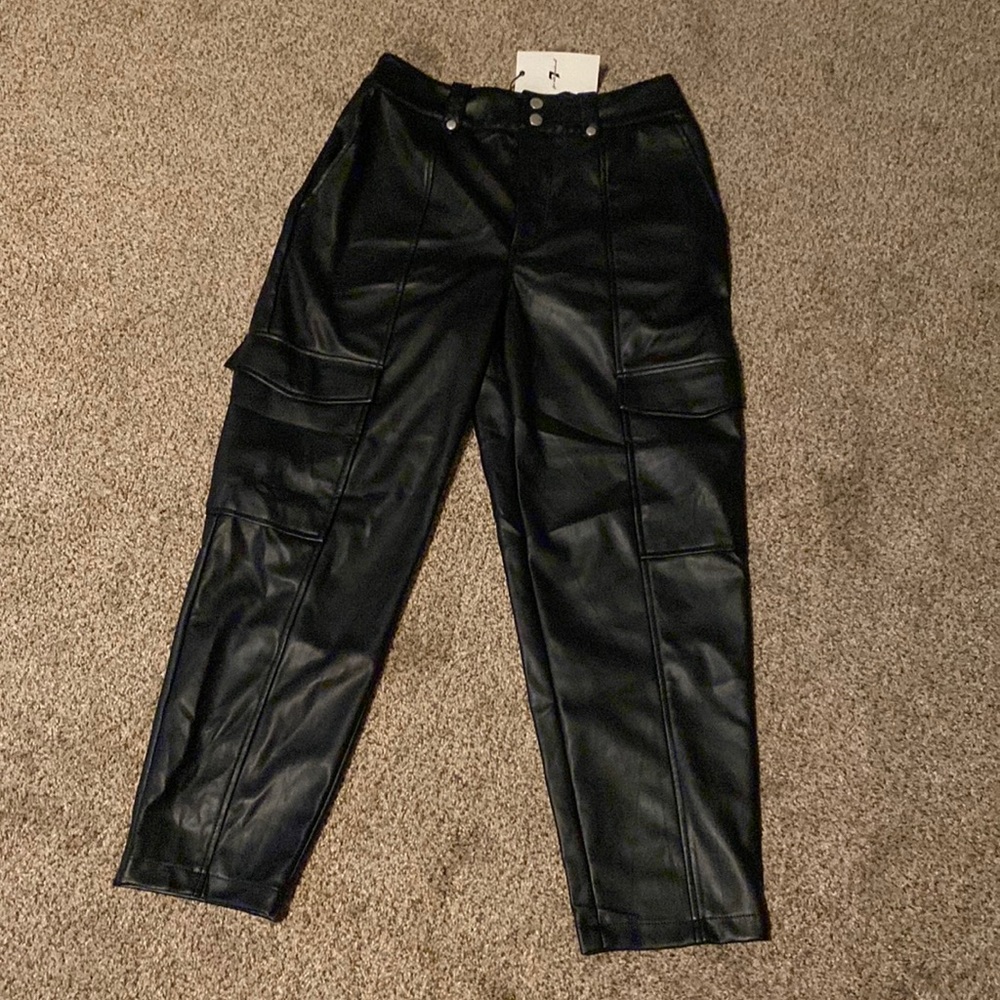 7 for All Mankind Leather Pants